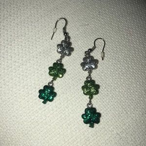 Saint Patrick’s clover earrings